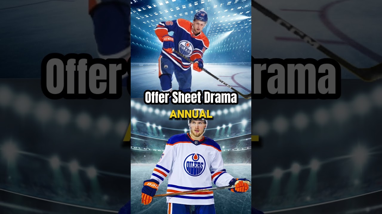 There is Offer Sheet Drama Brewing Between the St. Louis Blues and Edmonton Oilers! #shorts