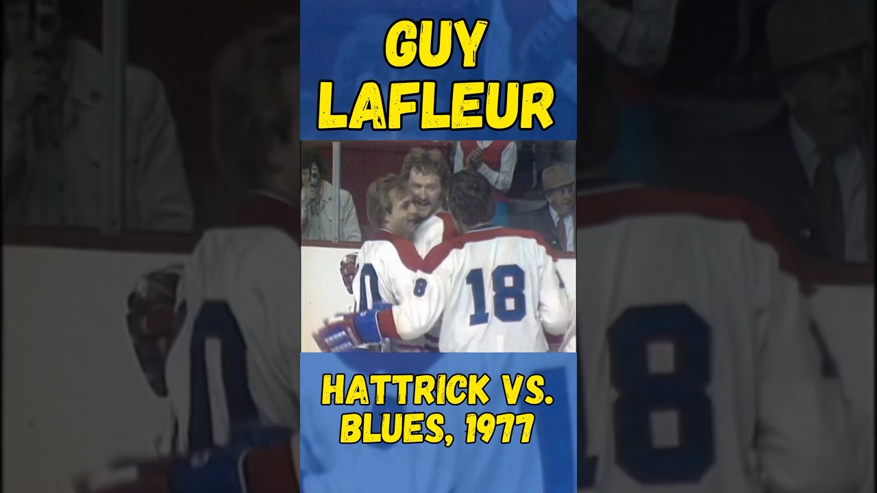 Peak Guy Lafleur dominating the St.Louis Blues, 1977.