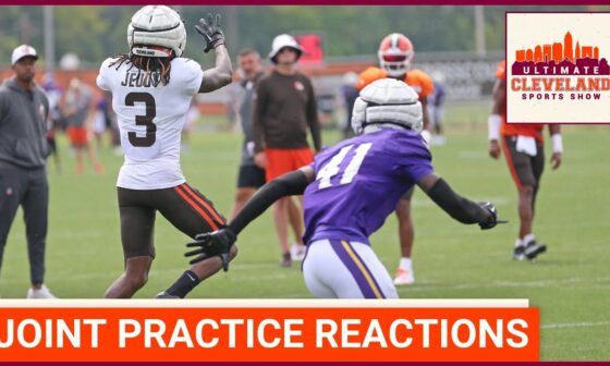 Mixed reviews on the Cleveland Browns offense in joint prax + Cavaliers schedule release reaction