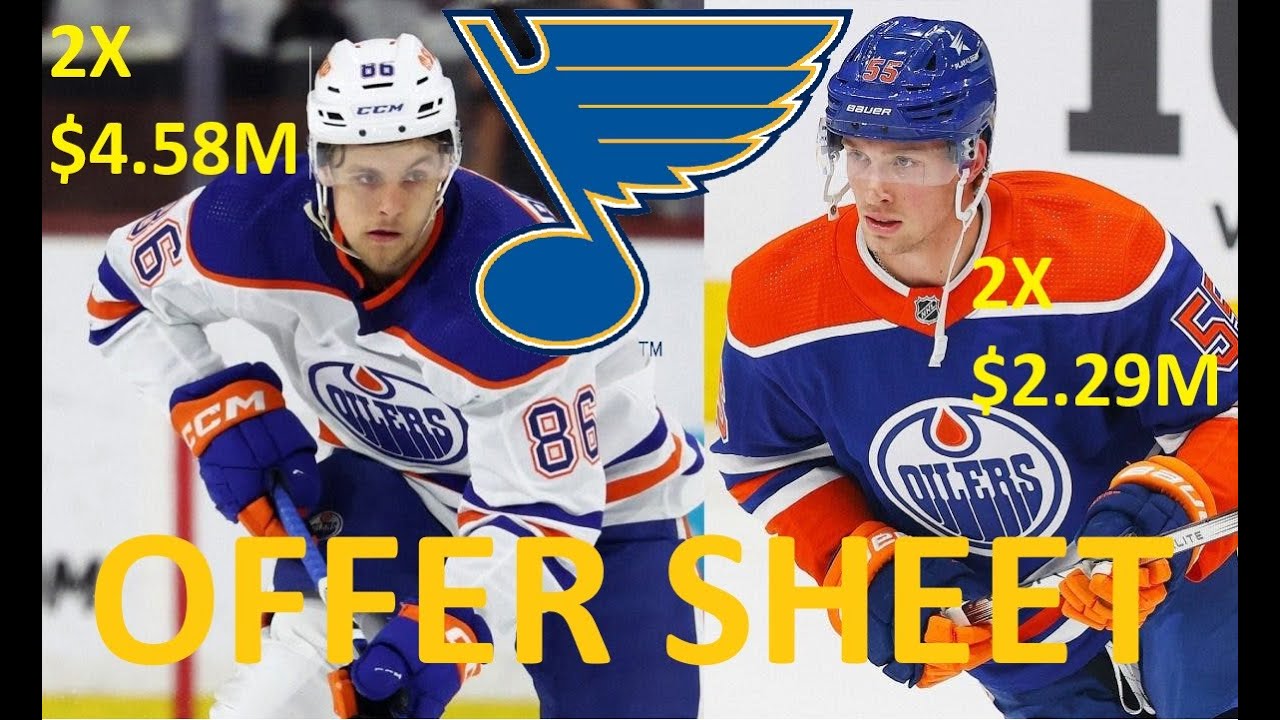 Blues OFFER SHEET Philip Broberg & Dylan Holloway! | Oilers News Update