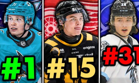 EVERY NHL TEAM'S *BEST* PROSPECT, RANKED!