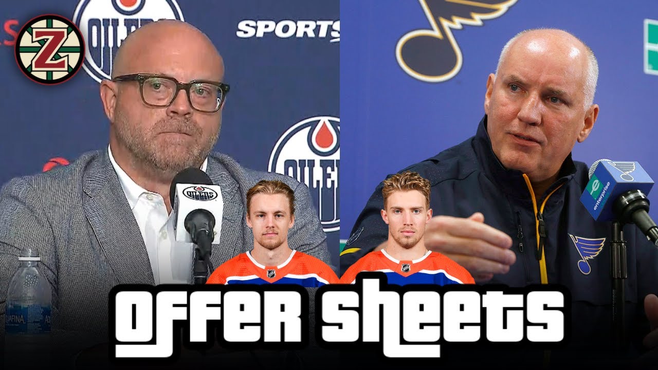 Offer Sheets are BACK | St. Louis Blues launch assault on Edmonton Oilers | Chel News on Judd'z Budz