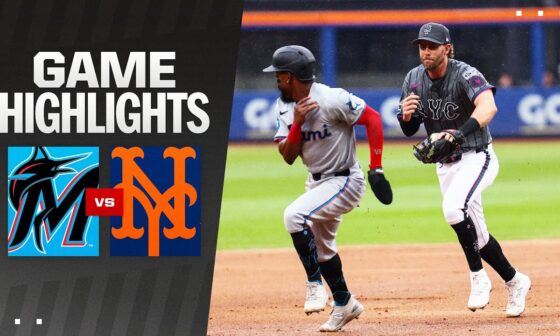 Marlins vs. Mets Game Highlights (8/17/24) | MLB Highlights