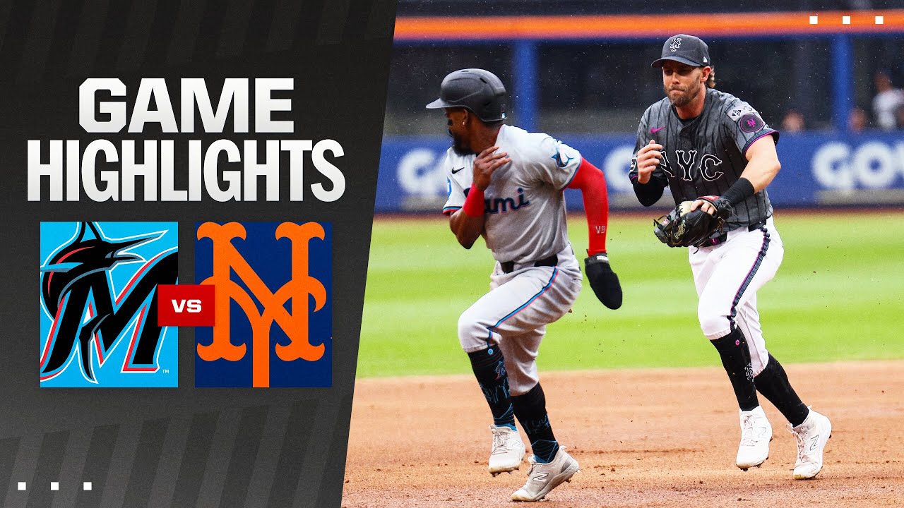 Marlins vs. Mets Game Highlights (8/17/24) | MLB Highlights