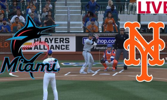 🔴LIVE Baseball🔴Miami Marlins VS New York Mets/ August 17/MLB Envivo/ MLB the show 24