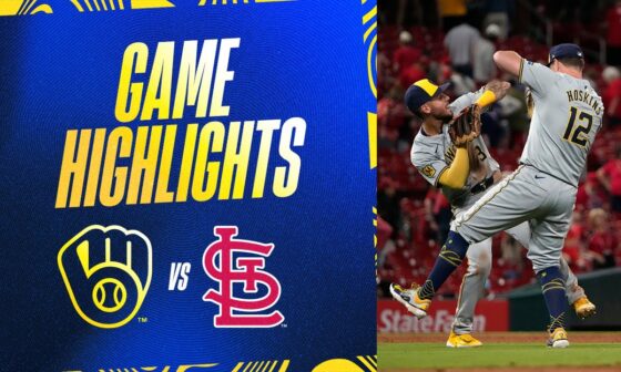 Brewers vs. Cardinals Game Highlights (8/20/24) | MLB Highlights