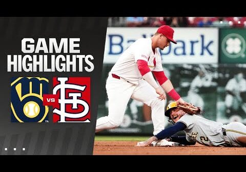 Brewers vs. Cardinals Game Highlights (8/20/24) | MLB Highlights