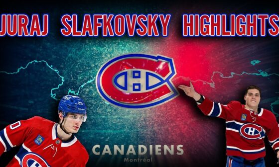 Juraj Slafkovsky - Highlight Reel | Montreal Canadiens