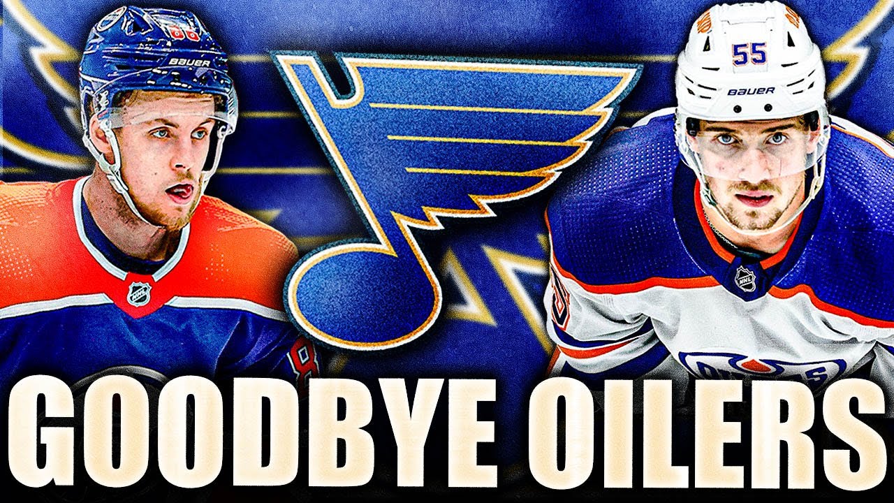 OILERS OFFICIALLY LOSE PHILIP BROBERG & DYLAN HOLLOWAY: EDMONTON DOESN'T MATCH ST LOUIS BLUES OFFERS