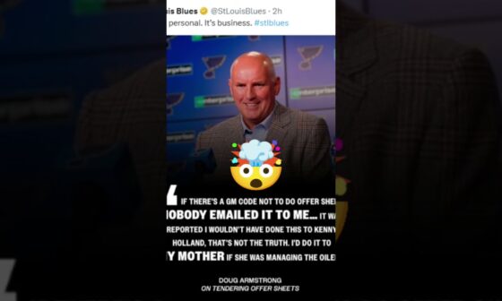 The Fact An NHL GM Said THIS #NHL #Oilers #Blues