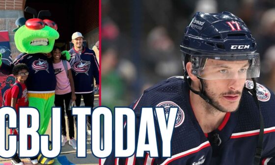 JUSTIN DANFORTH and the Blue Jackets Help Ring in the New School Year! 📚 🎉 | CBJ Today (8/21/24)