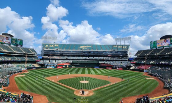 Made the cross-country trip to see the Crew's final series in Oakland. The stadium is falling apart, but the crowd and fan experience was awesome!