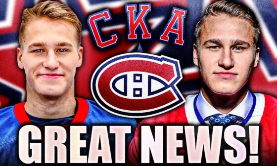 FANTASTIC NEWS FOR IVAN DEMIDOV & THE MONTREAL CANADIENS: SKA HEAD COACH SPEAKS OUT