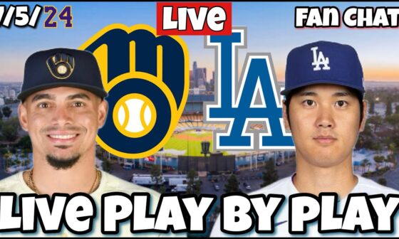 Los Angeles Dodgers vs Milwaukee Brewers Live MLB Live Stream