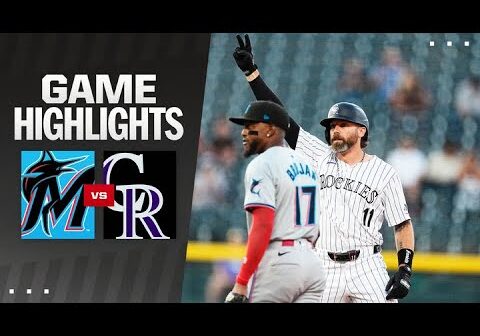 Marlins vs. Rockies Game Highlights (8/27/24) | MLB Highlights