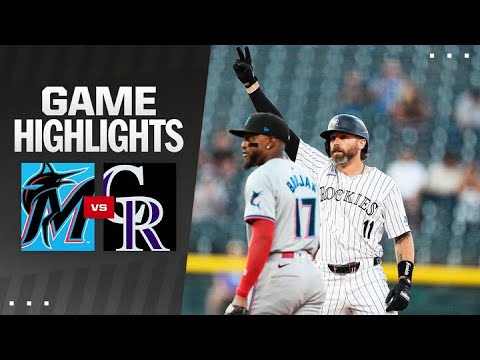 Marlins vs. Rockies Game Highlights (8/27/24) | MLB Highlights