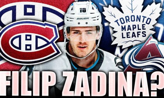 FILIP ZADINA LINKED TO THE MONTREAL CANADIENS, TORONTO MAPLE LEAFS, & COLORADO AVALANCHE