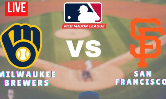 🔴LIVE Score : Milwaukee Brewers vs San Francisco Giants | MLB Major League Match Live 08/29/24 |