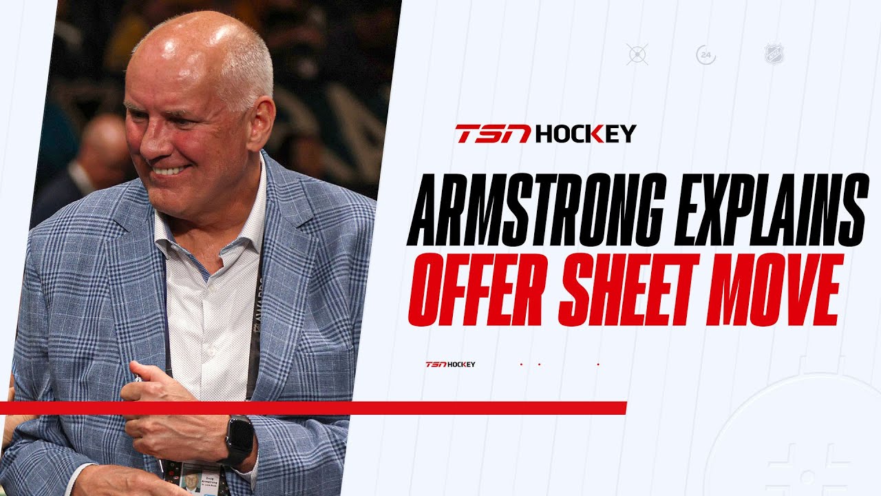 Armstrong on offer sheets: 'I would've done it to my mother if she was managing the Oilers'