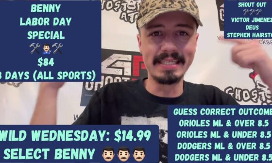 MLB FREE PLAY: San Francisco Giants vs Milwaukee Brewers ⚾️ Orioles/Dodgers Wednesday 8/28/24