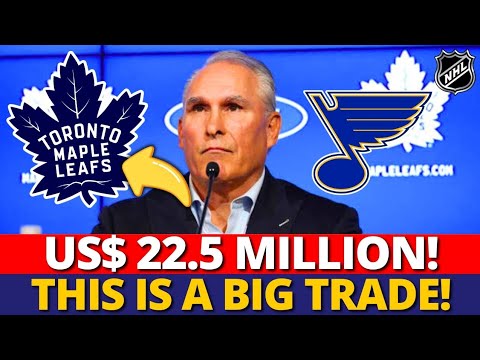 LEAFS SIGNING FORWARD FROM ST. LOUIS BLUES! A EXCELLENT TRADE HAPPENING IN THE NHL? MAPLE LEAFS NEWS