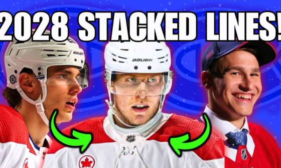 THE *2028* MONTREAL CANADIENS' *MIND-BLOWING* PROJECTED LINEUP! PT1