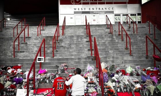 A City That Cheers Together Also Mourns Together RIP Kid Hockey Photo By @Kaitlin.Designs and Myself