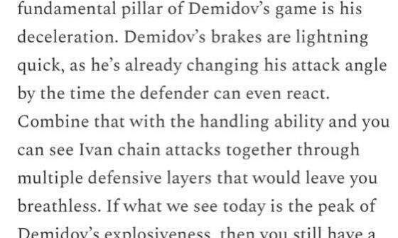 NHL prospects writer Sam McGilligan on Ivan Demidov