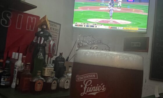 Brewers baseball and a cold beer.