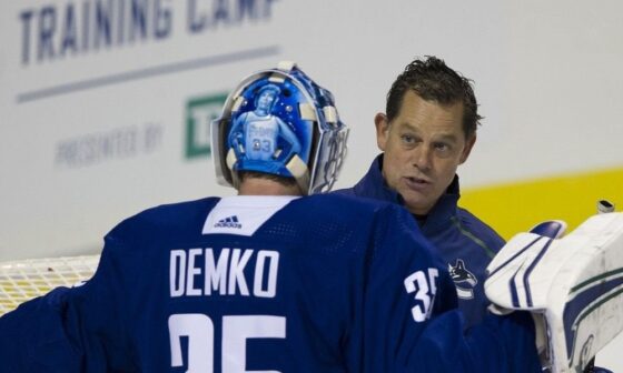 Canucks' Ian Clark stepping back from goalie coaching duties