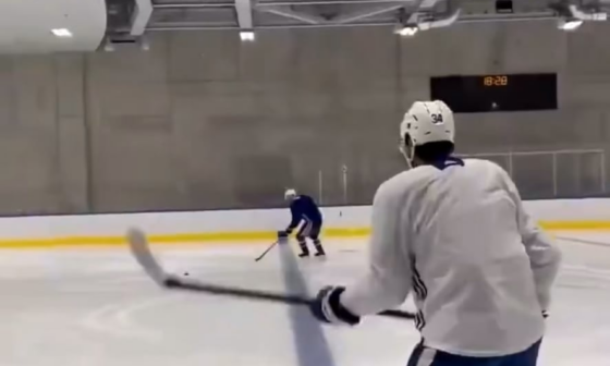 Matthews & McDavid practicing in Munich