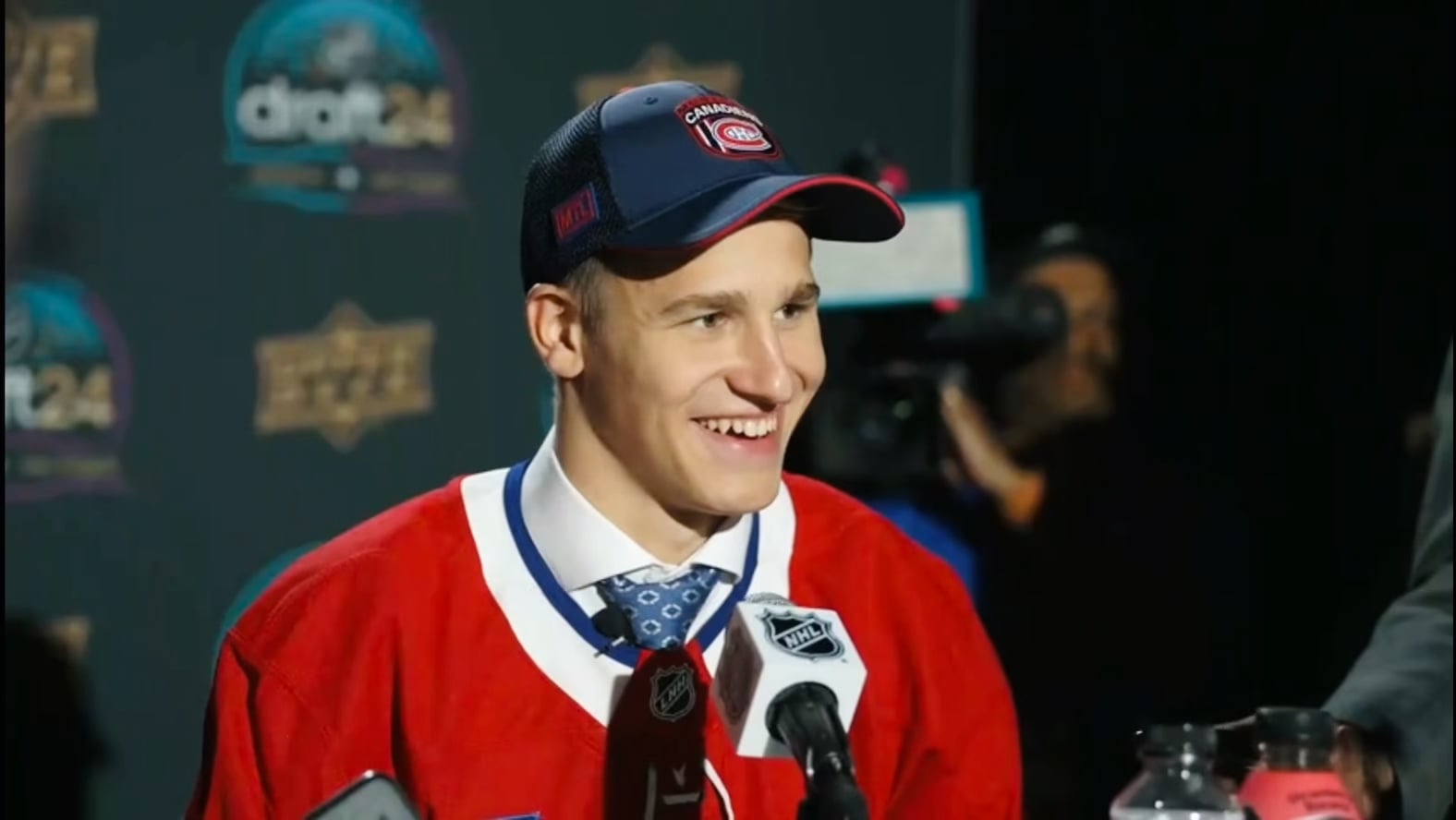 “It’s an unbelievable moment. I think from childhood all players dreaming about it. And now dreams come true. In an unbelievable city like Montreal, it’s crazy.” - Ivan Demidov on NHL draft night