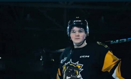 This is Owen Protz: the 6’1, 214 pounds, physical shutdown D-man with a heavy shot drafted by the Habs in the 4th round this summer. He was a teammate of Florian Xhekaj in Brantford. Elite Prospects called him “the most violent player on the ice at any given time.”