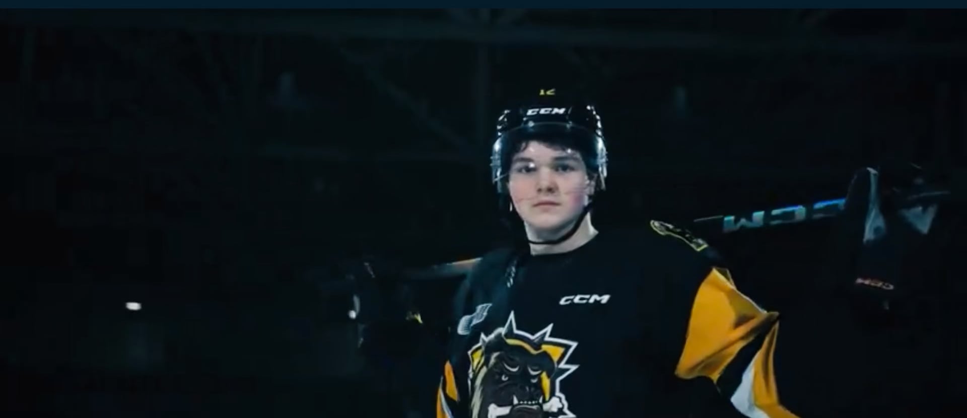 This is Owen Protz: the 6’1, 214 pounds, physical shutdown D-man with a heavy shot drafted by the Habs in the 4th round this summer. He was a teammate of Florian Xhekaj in Brantford. Elite Prospects called him “the most violent player on the ice at any given time.”