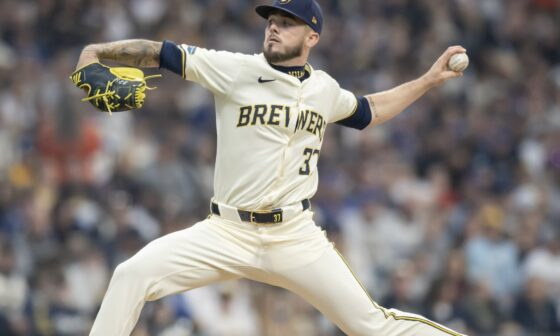 [Brewers] - LHP DL Hall has been reinstated from the 60-day injured list. He will start today. Milner placed on the 15-day injured list with a left shoulder impingement, retro to Aug. 9. Enoli Paredes transferred to the 60-day injured list.