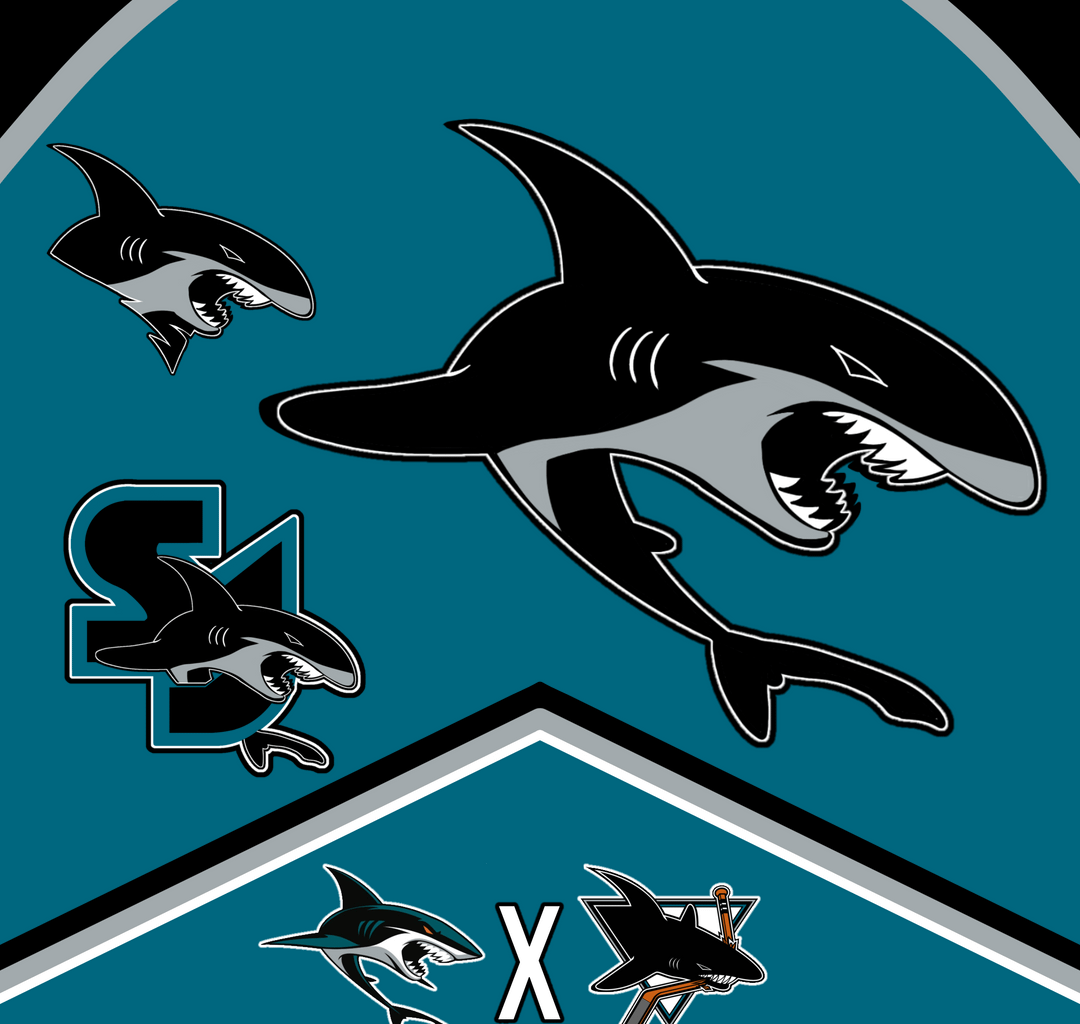 If the San Jose Sharks alternate logo was created in the 1990s - early 2000s