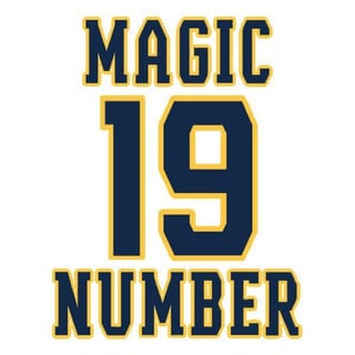 Today’s win is brought to you by the number 19…