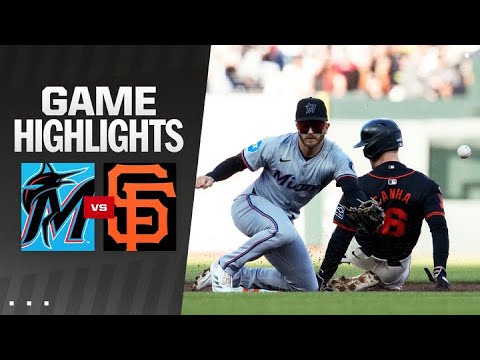 Marlins vs. Giants Game Highlights (8/31/24) | MLB Highlights