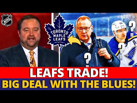 BREAKING! LEAFS MAKING A HUGE MOVE IN THE NHL! SIGNING ST. LOUIS BLUES DEFENDER? MAPLE LEAFS NEWS