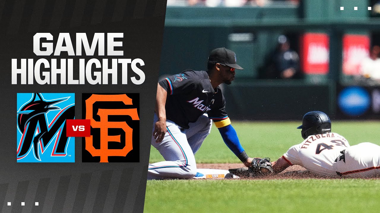 Marlins vs. Giants Game Highlights (9/1/24) | MLB Highlights