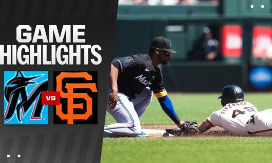 Marlins vs. Giants Game Highlights (9/1/24) | MLB Highlights