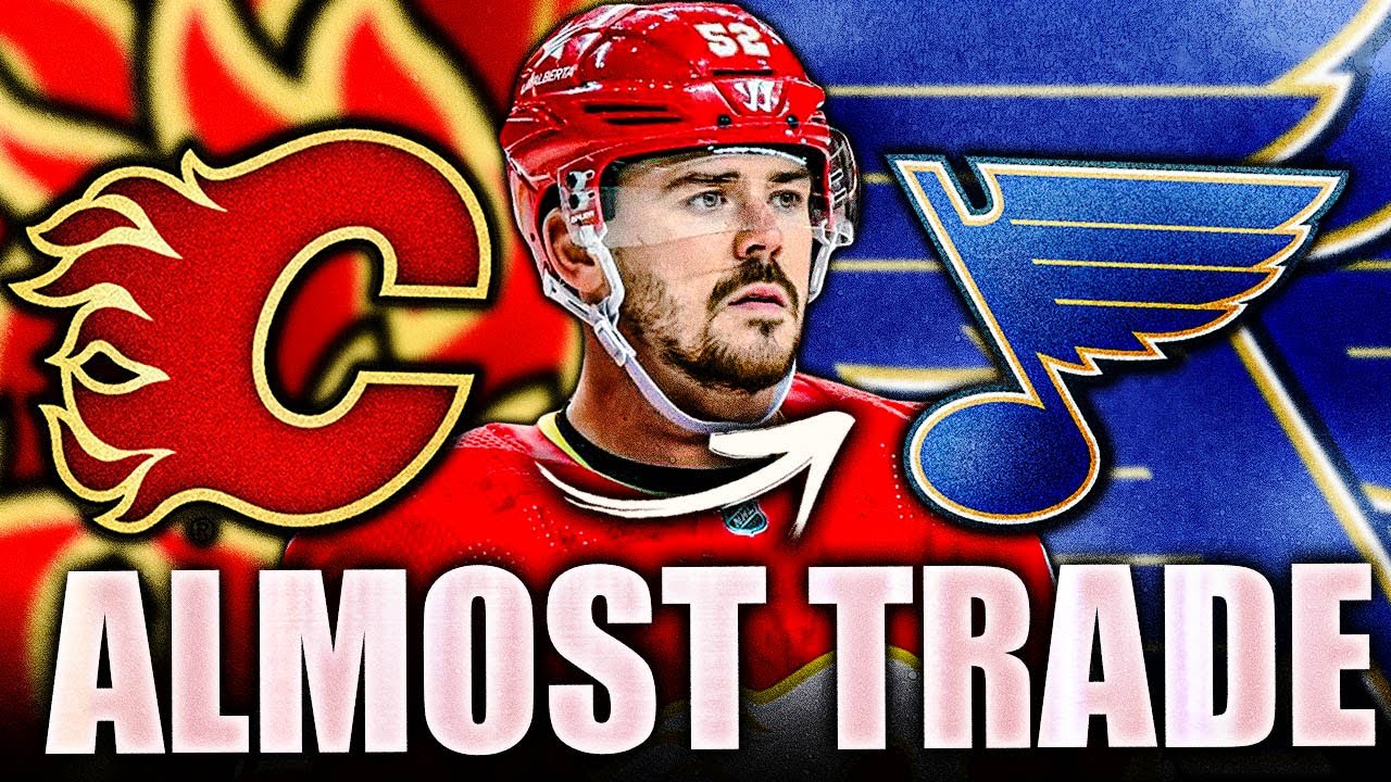 FLAMES & BLUES ALMOST TRADE? MACKENZIE WEEGAR TO ST LOUIS TRADE RUMOURS