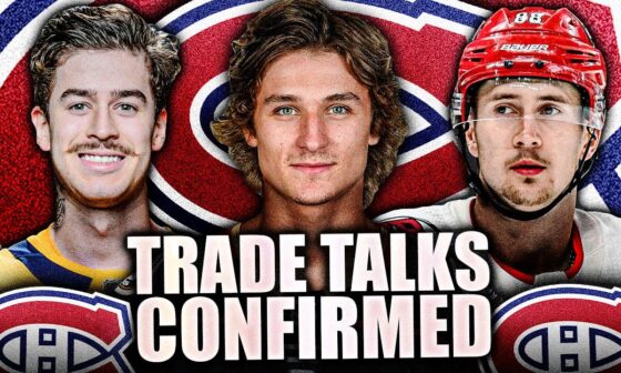 MONTREAL CANADIENS TRADE INTEREST CONFIRMED: TREVOR ZEGRAS, MARTIN NECAS, ASKAROV, McGROARTY