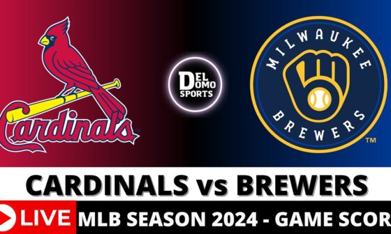 ST LOUIS CARDINALS VS MILWAUKEE BREWERS LIVE ⚾️ MLB Game Score Radio Play-by-Play SEP 3, 2024