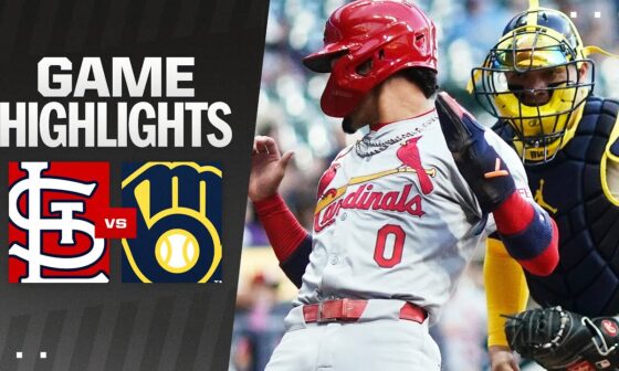 Cardinals vs. Brewers Game Highlights (9/3/24) | MLB Highlights