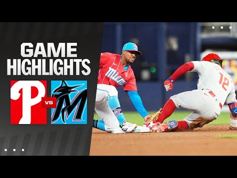 Phillies vs. Marlins Game Highlights (9/7/24) | MLB Highlights