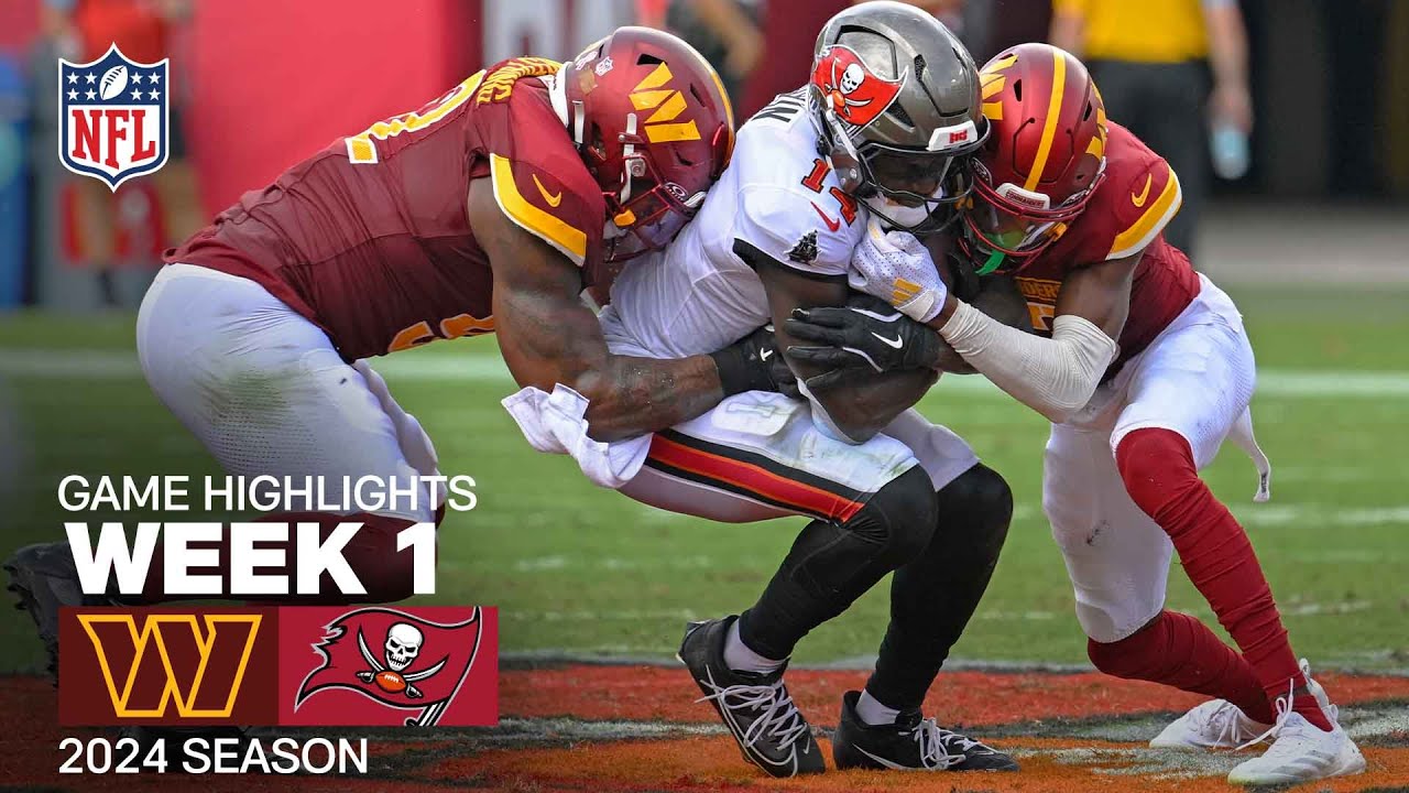 Washington Commanders vs. Tampa Bay Buccaneers Game Highlights | NFL 2024 Season