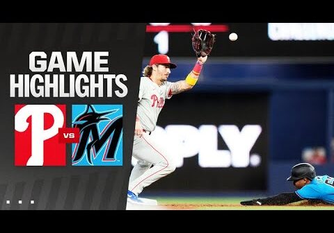 Phillies vs. Marlins Game Highlights (9/8/24) | MLB Highlights