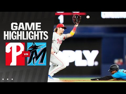 Phillies vs. Marlins Game Highlights (9/8/24) | MLB Highlights