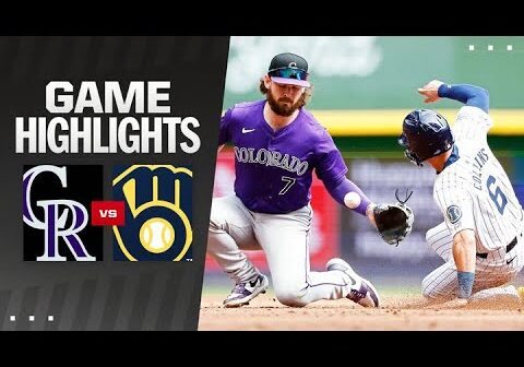 Rockies vs. Brewers Game Highlights (9/8/24) | MLB Highlights